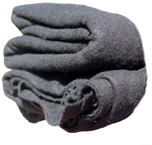 Rivestimento per laghetto, geotessile non tessuto, previene cedimenti e spostamenti, per pesci grandi/piccoli, stagni koi, paesaggistica (2 x 2 m)