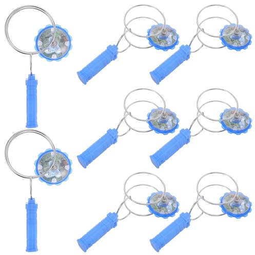 Gatuida 8 trottole luminose per bambini - Giocattoli lampeggianti per feste di Natale, premi di Halloween, premi per le aule scolastiche, riempitivi per sacchetti regalo di compleanno