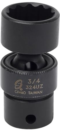 Sunex 324uz 3/8-Inch Drive 3/4-Inch 12-Point Universal Impact Socket