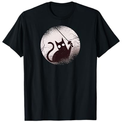 Escrimeur Jeu d'escrime Fencer sportive Chat Escrime T-Shirt