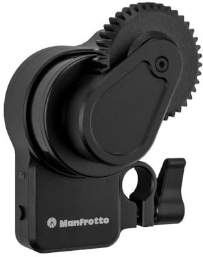 Manfrotto Follow Focus pour Gimbals, Accessoire pour Rotules Professionnelles 3 Axes, Stabilisateur, Trépied pour Appareils Photo Réflex, Smartphone, Caméra Vidéo, pour Photographes et Blogueurs