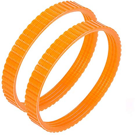 2 Pcs Electric Planer Drive Belt, Girth 234mm Width 9.6mm Motor Drive Belt Repair Parts Replacement for Woodworking (for Model 1900B)