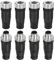 QUARKZMAN 5 Pin M12 Maschio & Femmina Aviazione Filo Connettore, 4 Set Impermeabile IP67 Circolare Connettore per Network Strumenti Computer
