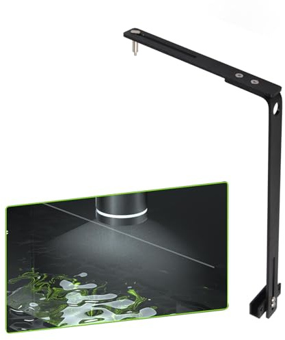 FAUOSWUK Halterung zur Montage von Licht für Aquarium, Halterung für Aquarium, Halterung für Aquarium, Hängehalterung für schwarzes Licht