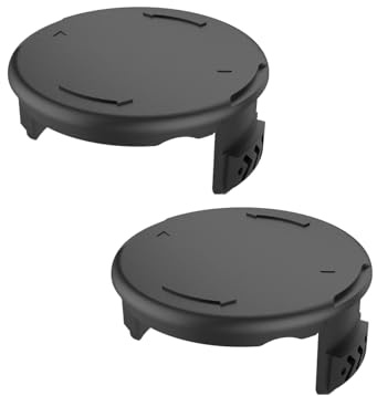 Senda Paquete de 2 cubiertas de repuesto para carrete de recortadora Bosch, compatible con desbrozadora Bosch ART 23 26 SL, ART 23-28, tapas de cubierta de carrete ART Easy