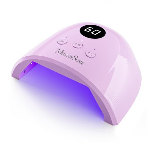 MelodySusie UV Lampe für Gelnägel P-PLUS30F Nageltrockner für Gel Nagellack | 36W, LED Nagellampe mit 3 Timern, LCD-Display, Intelligenter Sensor, 30 Duale UV-/LED-Perlen, für Anfänger zu Hause