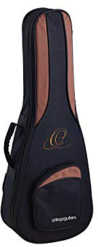 Ortega Guitars Pro Series Bag – Reise Gitarre Tasche - Höhe 80 cm - Breiter Halsgurt - Schultergurte - Nylon, Schwarz (ONB-GTL)