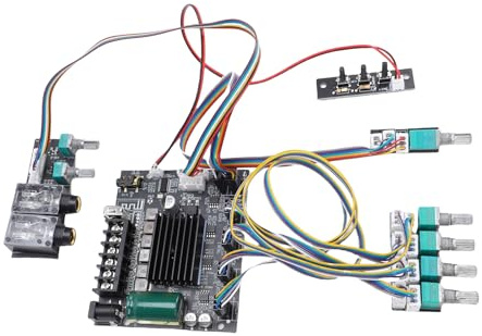 Qcwwy Audio Amplifier Circuit ​ Amplifier Board 2.0 Channel ​ Board Home Appliance Parts