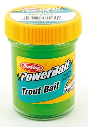 Berkley Powerbait, Atrayente de Pesca, 2 x 50 g, Verde (Spring Green)
