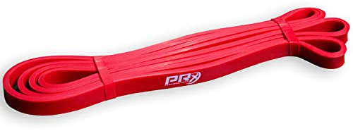 PRx Performance - Red Mobility Band, Resistance & Stretch Exercise Band - Perfect for Assisted Pull-ups, Chin Ups, Muscle Ups, Power Lifting, Physical Therapy & Fitness Programs - 1/2 10-35lbs