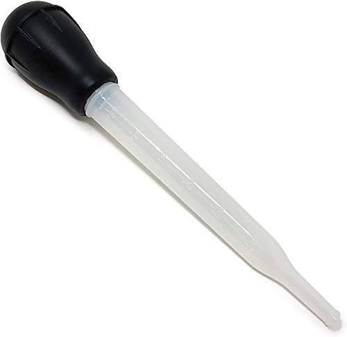 Norpro Nylon Baster with Silicone Bulb, 1 ½ oz Capacity (4-Pack)