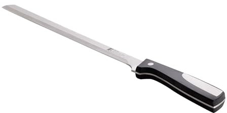 Bergner Resa | Coltello da Prosciutto di 28 cm | Acciaio Inox | Lama Lunga, Flessibile e Liscia con Manico di Bachelita | Impugnatura Comoda e Sicura