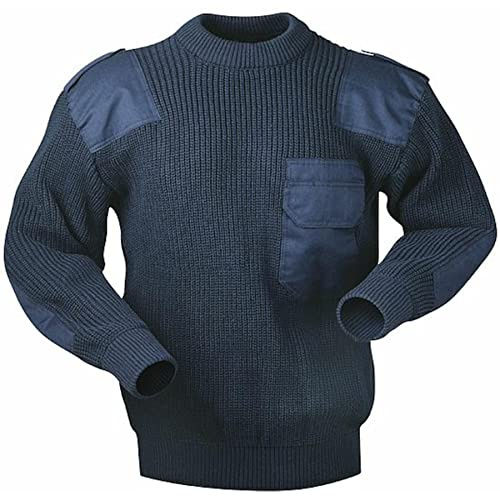 Arbeits Strickpullover Bundeswehr Troyer Pullover Arbeitspullover Gr. S-XXXL