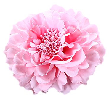 ZUMUii Butterme Clip Multicolor in Chiffon Fiori Petalo Clip Clip Bow Clip Barrettes Accessori Alligator Clip Bambini Headwear Copricapo Flower Bow Hairclip (Rosa Chiaro)