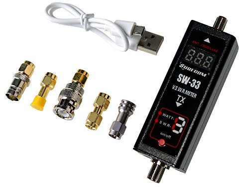 Mcbazel SW-33 Mark II 100 W 125 ~ 525 Mhz mini digital VHF/UHF tvåvägsradio handhållen ström & SWR meter