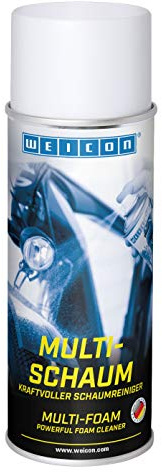 WEICON Multi-Schaum, Fahrradreiniger, weiß, 400 ml | Kraftvoller Schaumreiniger für Fahrrad, Fahrradhelm, Fahrradhose und Fahrradschuhe