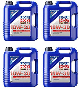 4X Original Liqui Moly 5L Touring High Tech 10W-30 Motoröl Motorenöl Öl Oil 1272