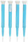 4 Piezas Destornillador de Cerámica, Ajustar Destornillador De Frecuencia, Juego Destornilladores Ranurados Ceramico Destornilladores Antiestático 1,3mm, 1,8mm, 2,6mm, 2mm para Ajuste de Circuito