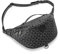 Bauchtasche Damen stylisch, veganem Leder gürteltasche Damen Brusttasche hüfttasche Damen für Frauen Reisen Sport Camping (schwarz)