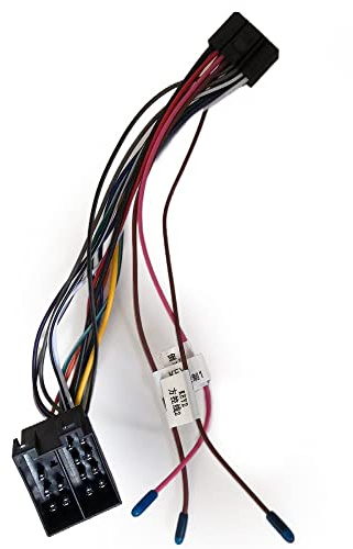 ISO Cable Adapter 1 DIN/2 DIN ISO Auto Radio Adapter Kabel Stecker Strom Lautsprecher 16 Pin