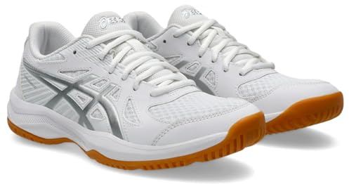 ASICS 1072A107-100 Upcourt 6 Women White/Pure Silver UK 5.5