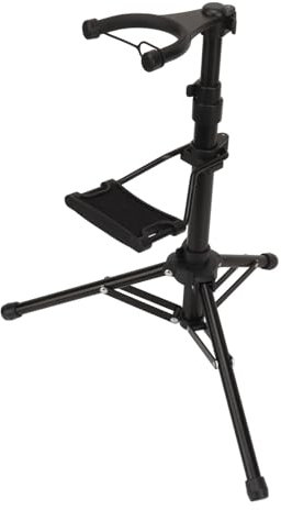 Blasinstrumentenständer, Höhenverstellbarer Elektrischer Blasinstrumentenständer aus Aluminiumlegierung, Faltbares Stativ, Digitaler Blasinstrumentenhalter, Geeignet für