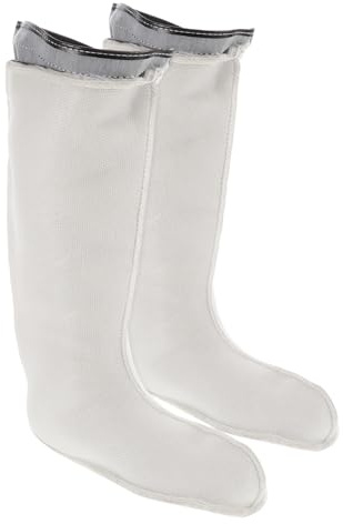 Uonlytech Stiefelsocken Regenstiefeleinlagen Fleecefutter Hohe Isolierung für Damen und Herren Warme Innensocken für Winter Outdoor Aktivitäten Arbeitsschutz Atmungsaktiv