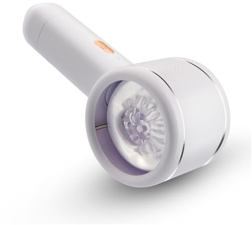 Sumeber Elektrischer Masturbator Cup mit 7 Frequenz,Masturbieren für Männer Sex Toys Masturbieren für Männer Taschenmuschi Penis Masturbatoren mit 3D Realistischer Vagina Anal,Spielzeug