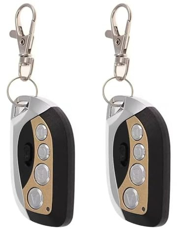 Uxsjakjsd Key Fob 433.92MHz Universal Remote Control Duplicator Electric Cloning Garage Door Opener for Gate Remote Replacement
