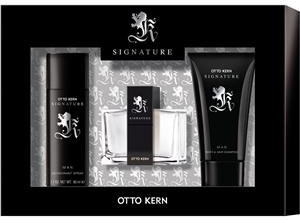 Otto Kern Herrendüfte Signature Man Geschenkset Eau de Toilette Spray 30 ml + Shower Gel 75 ml + Deodorant 75 ml 3 Stk.