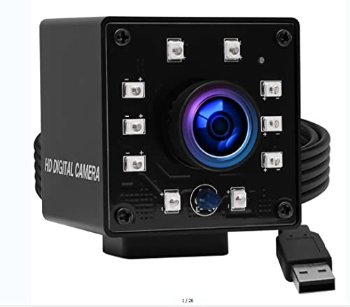 Webbkamera, Webbkamera med Microphone för PC Full HD 1080P