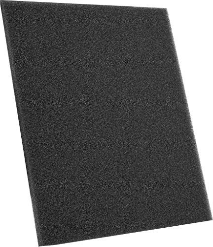 Filtermatte für Dunstabzugshaube 1m x 1m x 12 mm. | Aktivkohle 5135 | Schneidbare Filtermatten | Fettfilter und Staubfilter | Geruchfilter