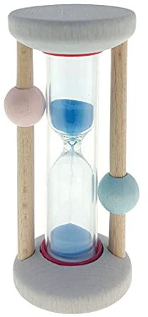 Rudolphs Schatzkiste Holzdekoration Zahnputzuhr BxHxT 3,5x8x3,5cm NEU Putzen Uhr Sanduhr Zahn Zahnbox Zähne Zahnbürste Holzspielzeug Holzgestaltung Spiele Holz Seiffen Erzgebirge Spielzeug