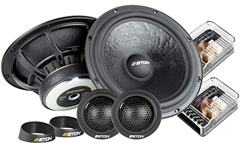 ETON PRO 16+: High-End 16,5 cm 2-Wege Komponentensystem, 100 W Lautsprecher | Audiophiles Soundsystem Made in Germany, für PKWs & Wohnmobile, ideal als Frontsystem, präziser dynamischer Klang, 1 Paar