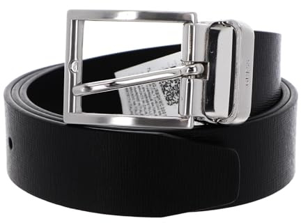 GUESS Adjustable Belt W95 Black - kürzbar