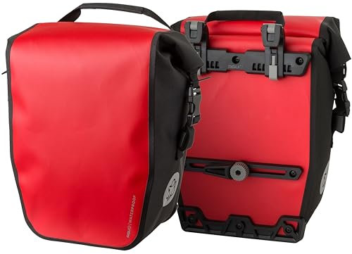 AGU Set Clean Einzelne Fahrradtasche Shelter Medium Red 34L