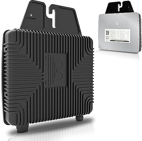 BENY BYM600 600 W Micro-Wechselrichter für Solarmodule, Microinverter Inverter für Mini-PV Plug & Play Balkonkraftwerk, Mikrowechselrichter, Solar