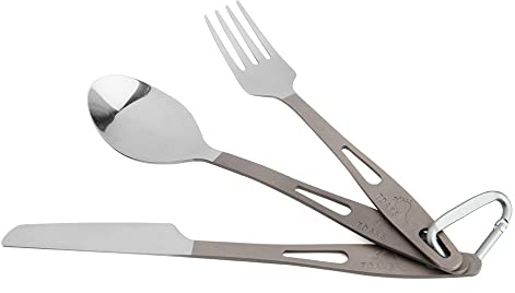 TOAKS Titanium 3-Piece Cutlery Set