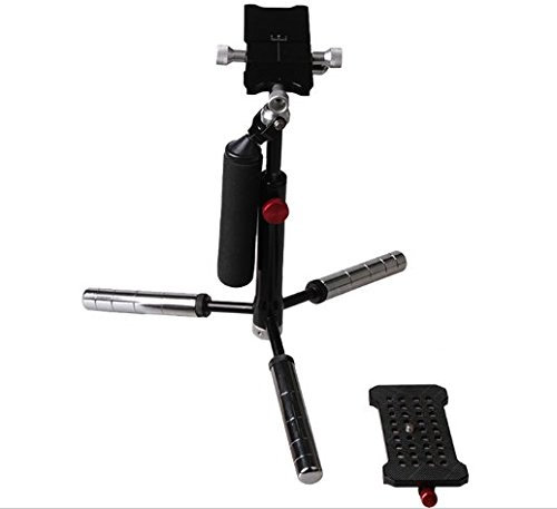 Gowe allungabile Adujustable portatile mini macchina fotografica stabilizzatore per fotocamera digitale Canon Nikon Sony DSLR mirrorless DV