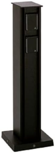 ALBERT 662106 Steckdosensäule schwarz