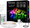 sylvwin Tiras LED, Tiras de Luces LED RGB de 5m con Control Remoto,Tiras de Luz LED con 16 Cambios de Color y 4 Modos para el Hogar, Dormitorio, TV, Decoración de Gabinetes, Fiesta