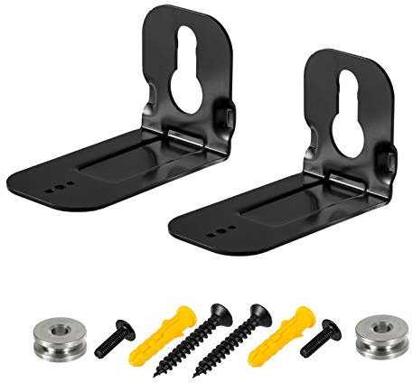Dinghosen Wall Mount Compatible with Samsung HW-MS650 HW-MS750 HW-MS751 HW N950 HW-N950 Soundbar, Wall Bracket with Mounting Hardware Kit, Install Instruction and Wall Mount Guide