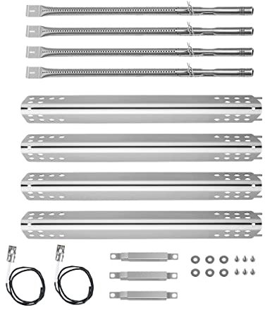 Grill Replacement Parts for Charbroil Performance 475 4 Burner 463347017 463361017 463673017 463376217 463342119 463376018P2 G470-0004-w1 Gas Grill,Heat Plates Burner Grills Adjustable Crossover Tube