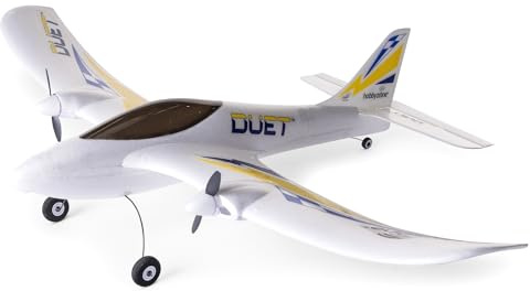 HobbyZone RC flygplan Duett S 2 RTF allt som behövs för att flyga ingår med säker HBZ05300
