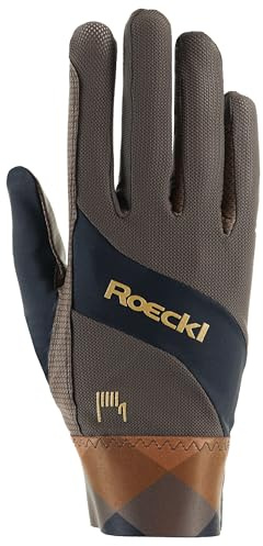 Roeckl Sports Reithandschuh Martingal, Freizeit Sommer Handschuh, Braun 6.5