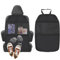 AiQInu Protector Silla Coche, Protectores de Asiento Coche niños Organizador Asiento Coche Impermeable Antisuciedad para Bebés cachorro(Negro)