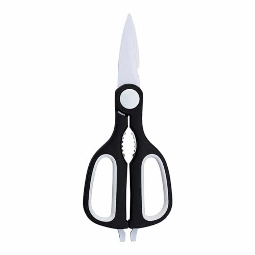 San Ignacio Tijeras de Cocina Cook SG-7285 Negro Acero Inoxidable 21,3 cm