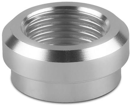 Raccord à Souder NPT 3/8 Pouces Tuyau fileté Fem en Aluminium pour Carburant de Véhicule Idéal pour l'entretien et les Mises à Niveau de la Voiture En Forme