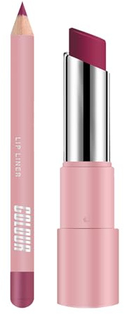 Bálsamo Labial con Color Barra de Labios Impermeable e Hidratante