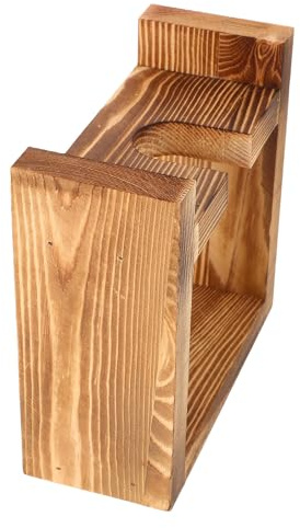 Desktop Hydroponic Vase Heart Shaped with Wooden Stand